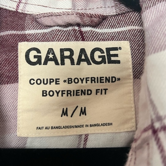 Garage Women’s Flannel Shirt - Picture 4 of 4